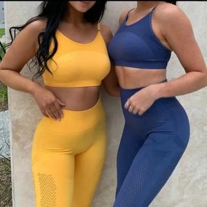 Super comfortable dri-fit 2 piece active wear set.